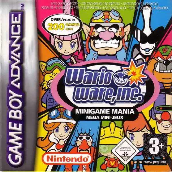 WarioWare, Inc. - Minigame Mania (GBA) Rom en español