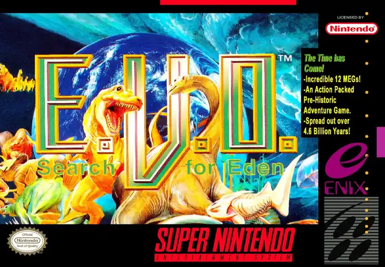 E.V.O. - Search for Eden (SNES) E.V.O. - Search for Eden (SNES)