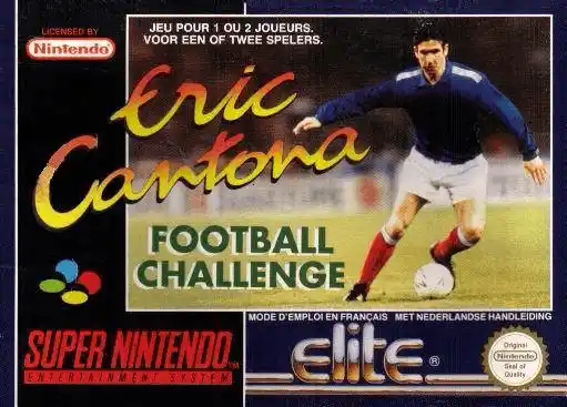 Eric Cantona Football Challenge (SNES) Eric Cantona Football Challenge (SNES)