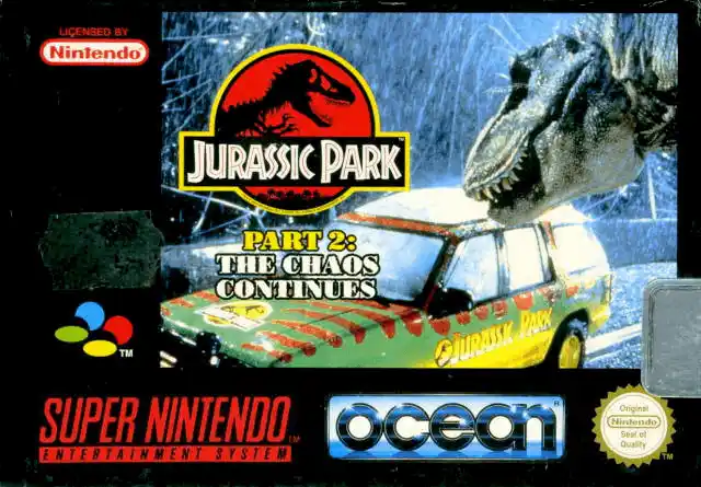 Jurassic Park Part 2 - The Chaos Continues (SNES)