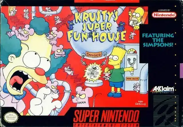 Krusty&#39;s Super Fun House (SNES)