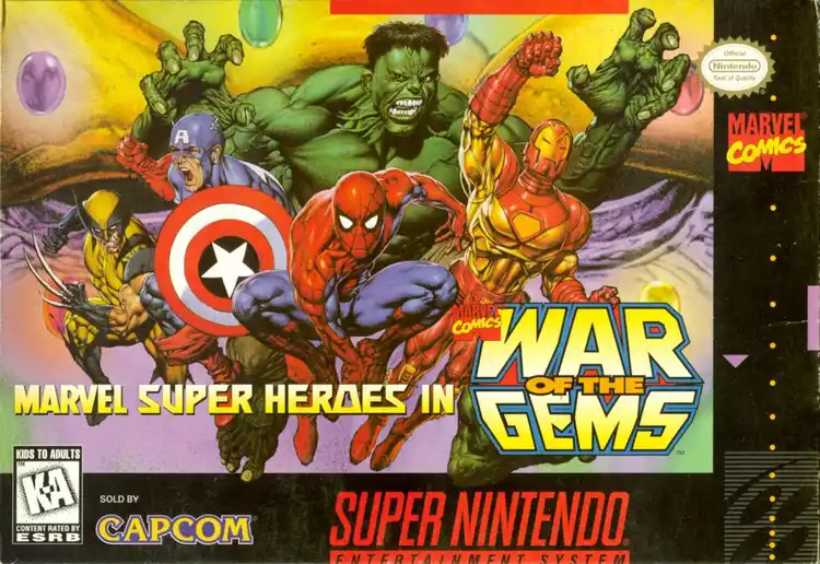 Marvel Super Heroes - War of the Gems(SNES)